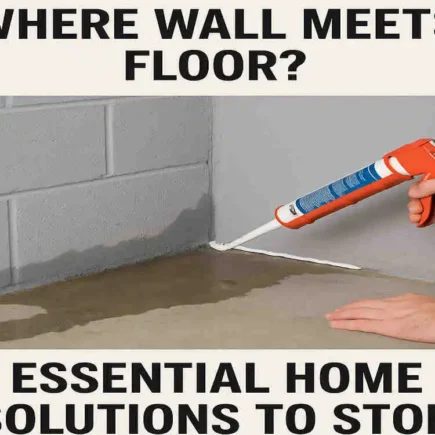 Basement Leaking Where Wall Meets Floor? Essential Home Solutions to Stop Water Damage