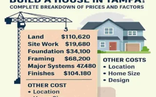 How Much Does It Really Cost to Build a House in Tampa? Complete Breakdown of Prices and Factors
