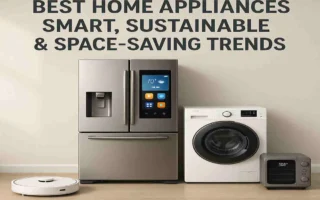 Best Home Appliances: Smart, Sustainable & Space-Saving Trends