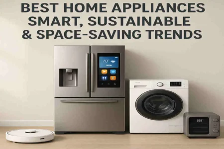 Best Home Appliances: Smart, Sustainable & Space-Saving Trends