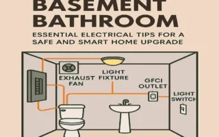 How to Wire a Basement Bathroom: Essential Electrical Tips for a Safe and Smart Home Upgrade