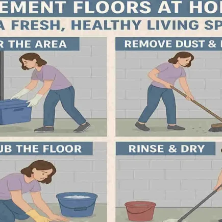 Ultimate Guide: How to Clean Basement Floors at Home for a Fresh, Healthy Living Space