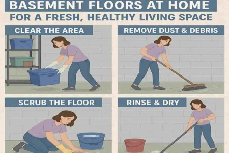 Ultimate Guide: How to Clean Basement Floors at Home for a Fresh, Healthy Living Space