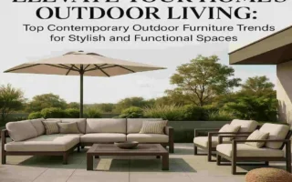 contemporary outdoor furniture