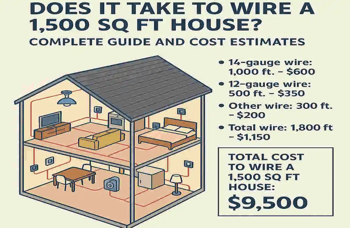 How Much Wire Does It Take to Wire a 1,500 Sq Ft House? Complete Guide