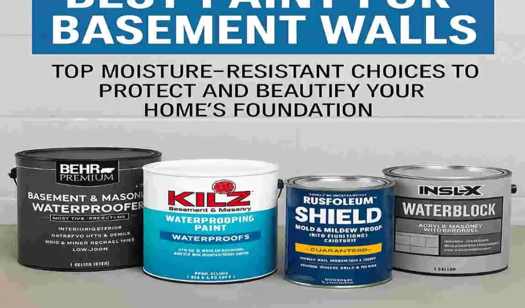 Best Paint for Basement Walls: Top Moisture-Resistant Choices to Protect and Beautify Your Home's Foundation
