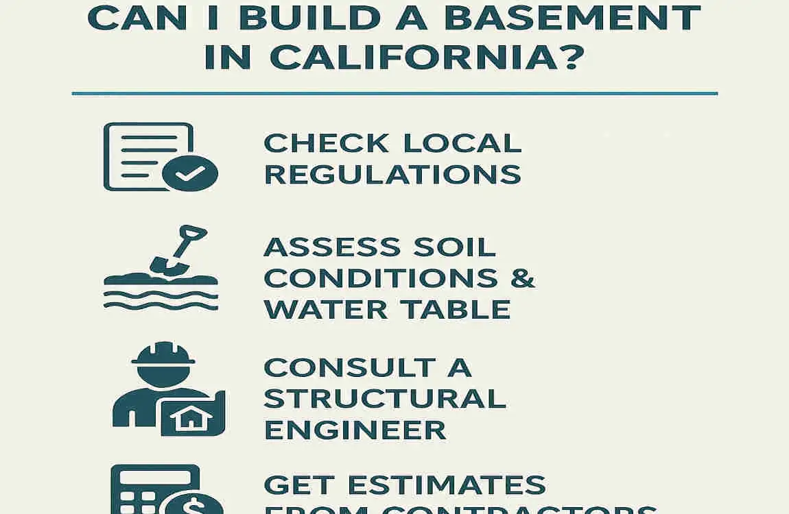 Can I Build a Basement in California? Essential Guide for Homeowners Planning Basement Construction