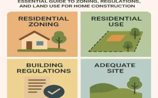 What Types of Land Are Eligible for Building a House? Essential Guide to Zoning, Regulations, and Land Use for Home Construction