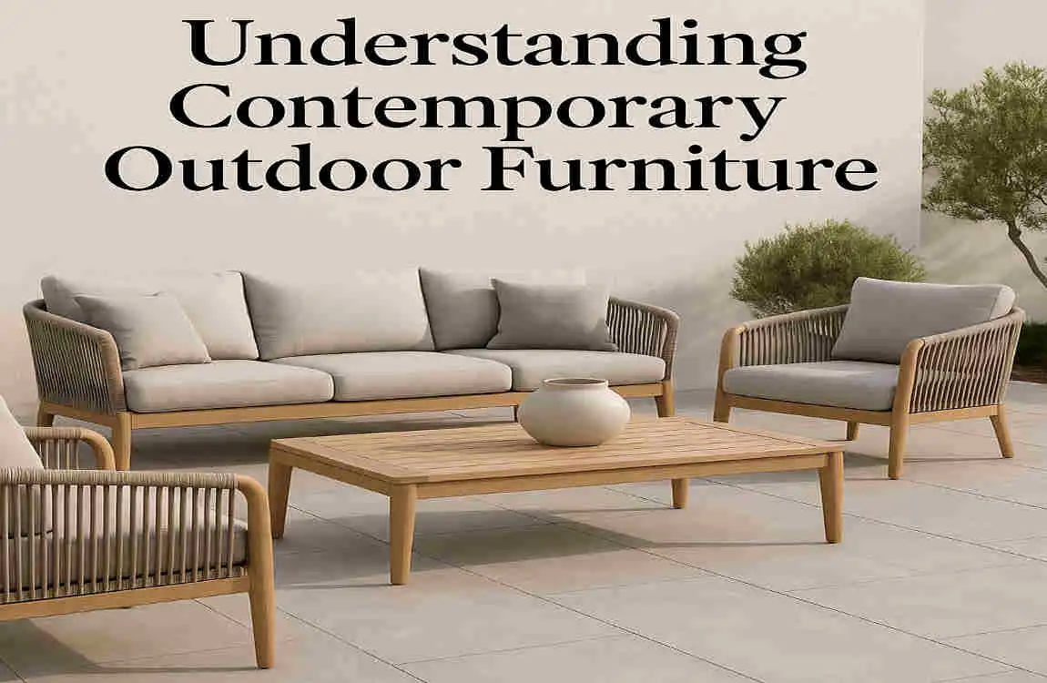 contemporary outdoor furniture