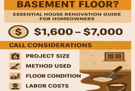 How Much Does It Cost to Level a Basement Floor? Essential House Renovation Guide for Homeowners