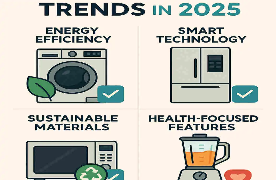 Best Home Appliances: Smart, Sustainable & Space-Saving Trends