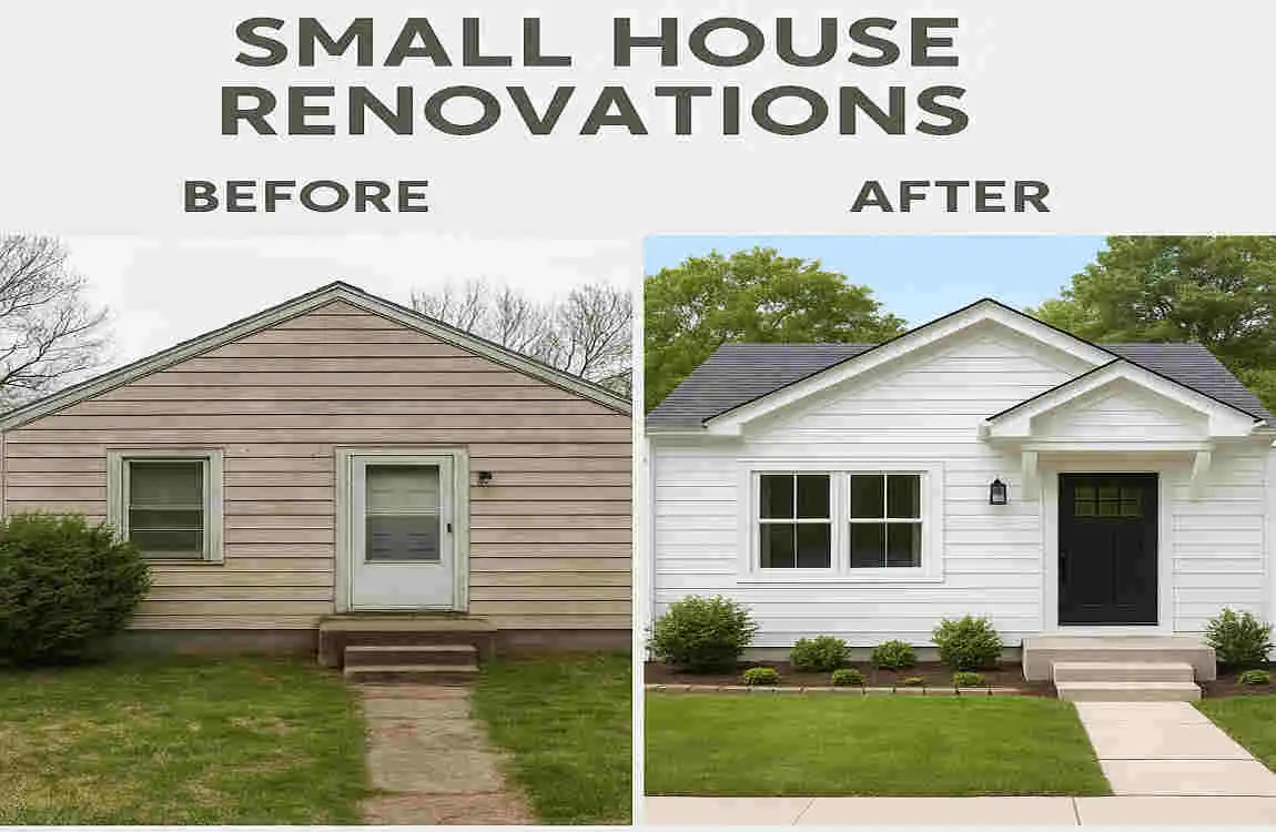 Small House Renovations Before and After: Amazing Transformations to Maximize Space and Style