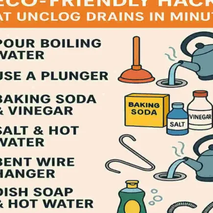 How to Clean House Pipes Fast: 7 Eco-Friendly Hacks That Unclog Drains in Minutes
