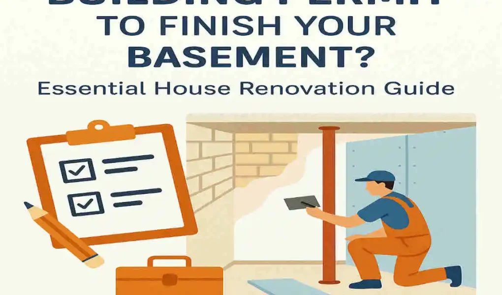 Do You Need a Building Permit to Finish Your Basement? Essential House Renovation Guide