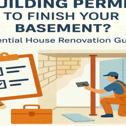 Do You Need a Building Permit to Finish Your Basement? Essential House Renovation Guide
