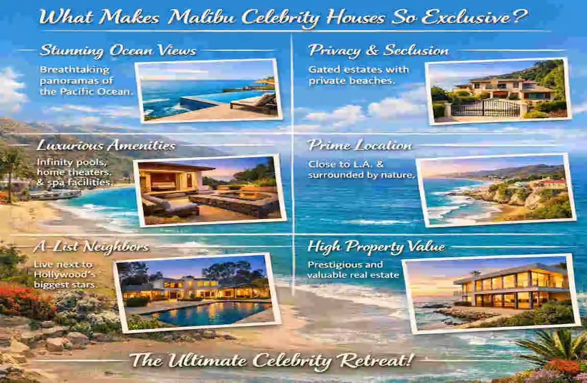 Malibu Celebrity Houses