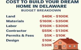 Cost to Build Your Dream Home in Delaware: Budget Breakdown