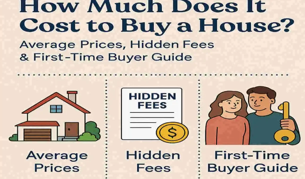 How Much Does It Cost to Buy a House? Average Prices, Hidden Fees & First-Time Buyer Guide