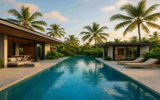 Modern Swimming Pool House Design Ideas: Infinity Pools & Tropical Retreats