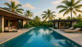Modern Swimming Pool House Design Ideas: Infinity Pools & Tropical Retreats
