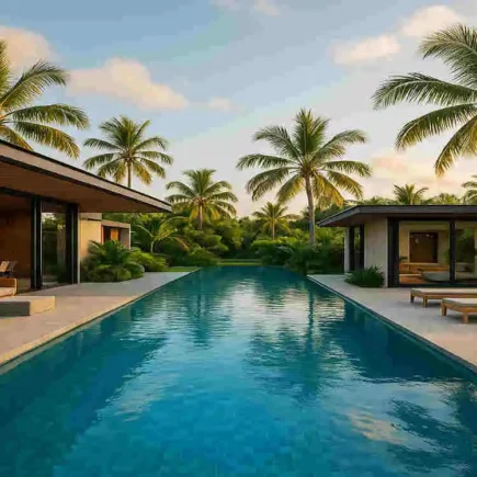 Modern Swimming Pool House Design Ideas: Infinity Pools & Tropical Retreats