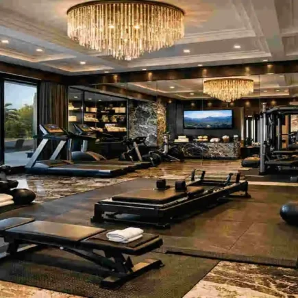 celebrity home gym