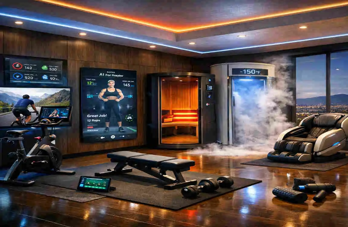 celebrity home gym