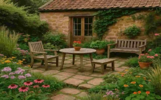 Rustic House Garden Design: Cozy Outdoor Oases on a Dime