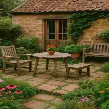 Rustic House Garden Design: Cozy Outdoor Oases on a Dime