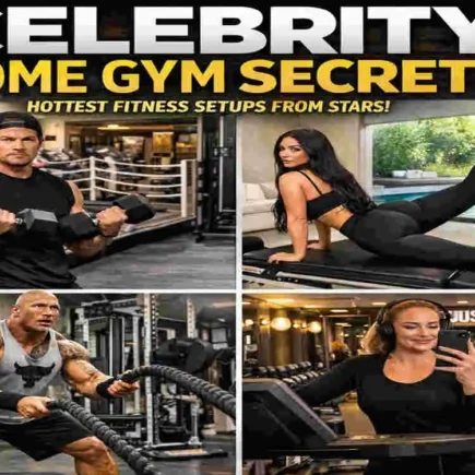 celebrity home gym
