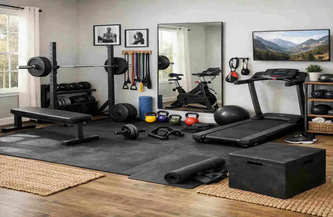 celebrity home gym