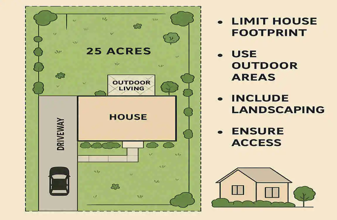 How Big of a House Can You Build on .25 Acres? Max Size, Rules & Real Examples