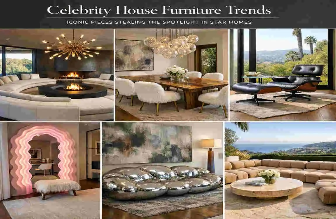 Celebrity House Furniture Trends : Iconic Pieces Stealing the Spotlight ...