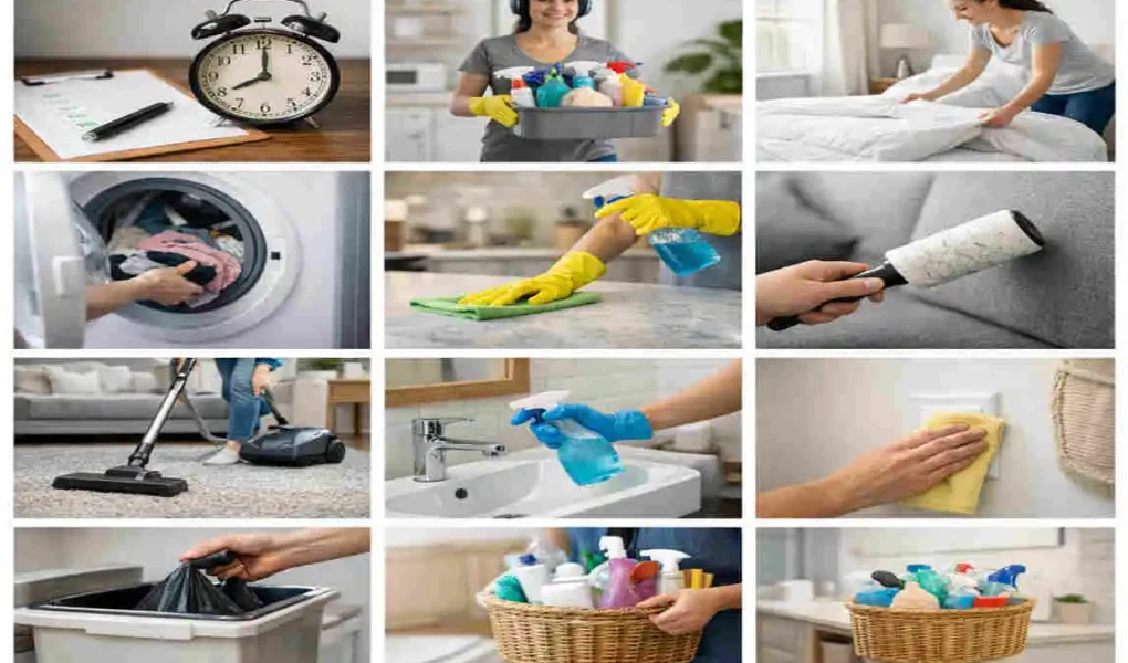How to Clean Your Entire House in Just 2 Hours: 10 Proven Speed-Cleaning Hacks