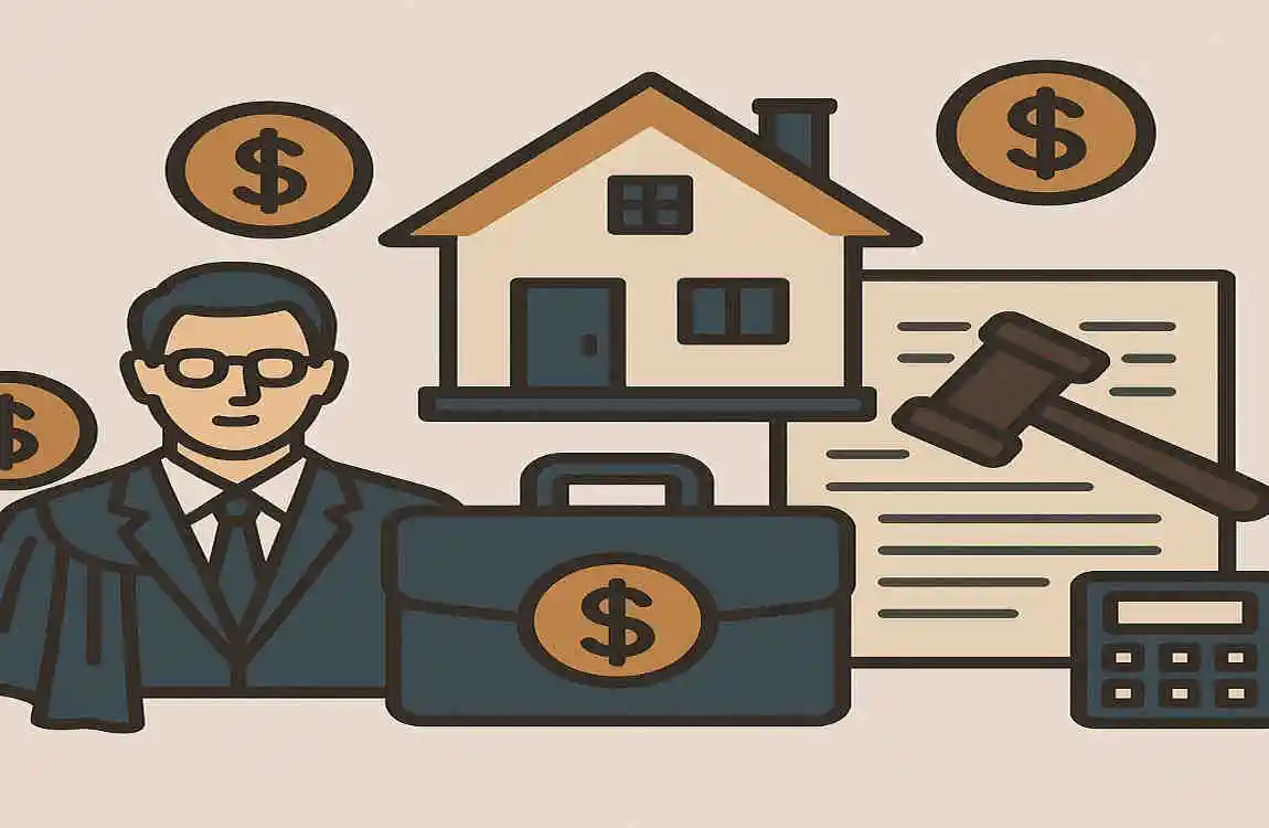 who pays attorney fees when selling a house