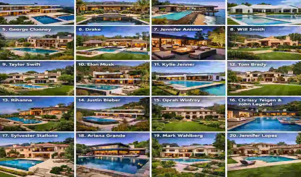 celebrity houses in los angeles