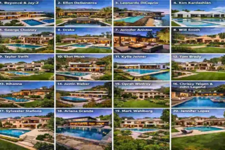 celebrity houses in los angeles