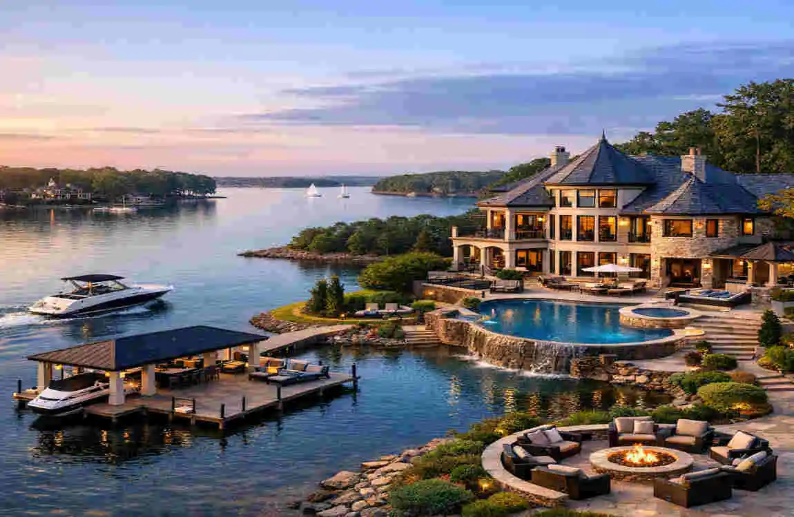 celebrity lake norman house
