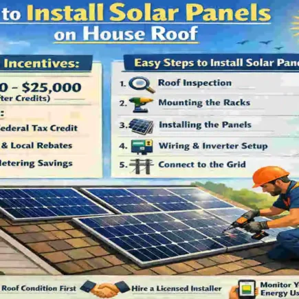 Ultimate Guide: How to Install Solar Panels on House Roof – Costs, Incentives & Easy Steps