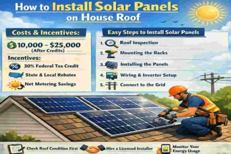 Ultimate Guide: How to Install Solar Panels on House Roof – Costs, Incentives & Easy Steps