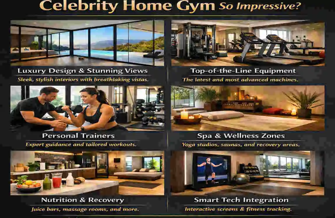 celebrity home gym