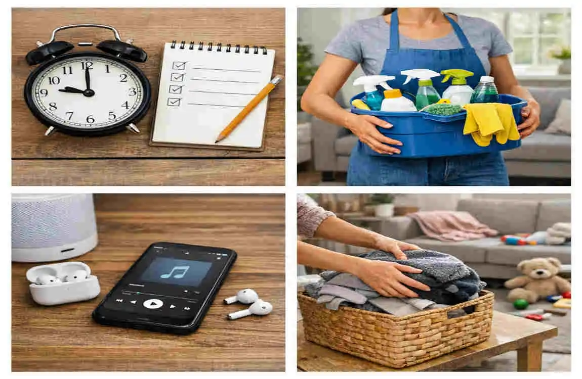 How to Clean Your Entire House in Just 2 Hours: 10 Proven Speed-Cleaning Hacks