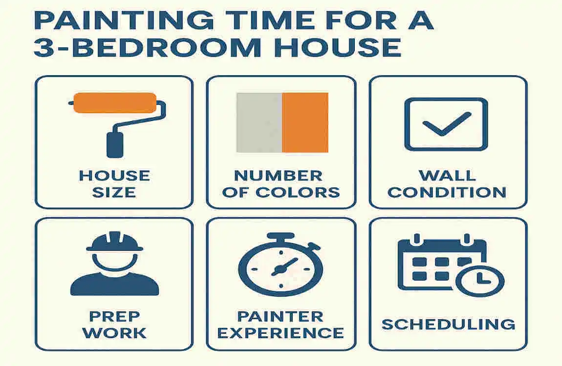 How Long Does It Take to Paint a 3-Bedroom House? Expert Timelines, Costs & Pro Tips