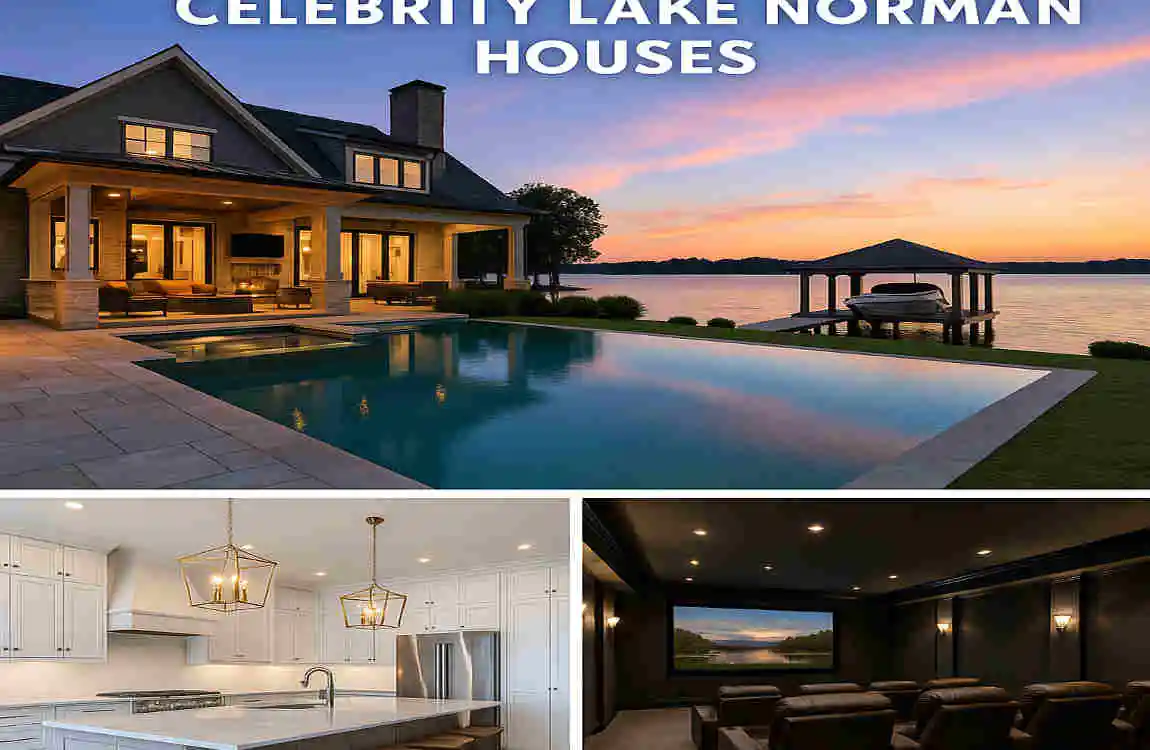 celebrity lake norman house