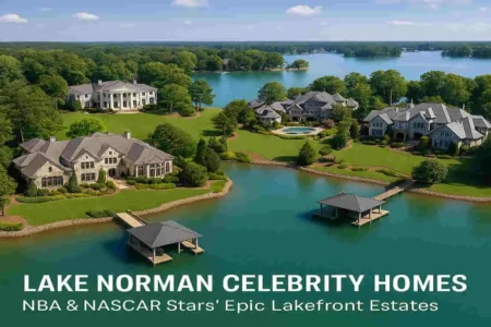 celebrity lake norman house