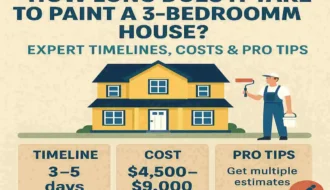 How Long Does It Take to Paint a 3-Bedroom House? Expert Timelines, Costs & Pro Tips