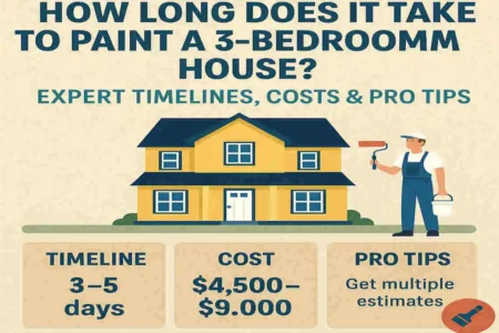 How Long Does It Take to Paint a 3-Bedroom House? Expert Timelines, Costs & Pro Tips