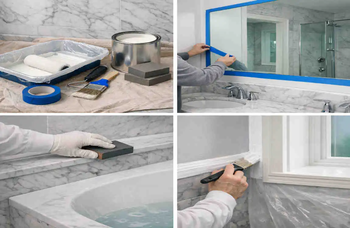 What Color to Paint a Carrara Marble Bathroom: 7 House-Ready Shades for Timeless Elegance