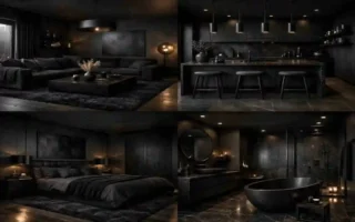 Room-by-Room Styling Guide for Your All Black Interior House