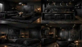 Room-by-Room Styling Guide for Your All Black Interior House